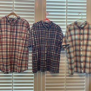 Columbia Short sleeve shirts (three shirts included in sell)